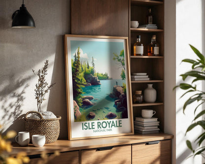 Isle Royale National Park Poster