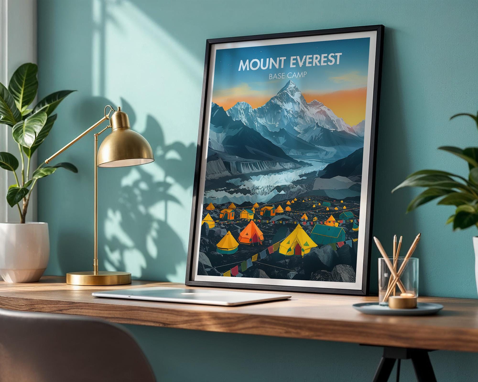 Mount Everest Base Camp Poster