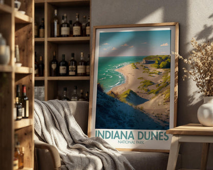 Indiana Dunes Poster