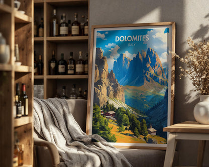 Dolomites Poster