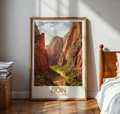 Zion National Park Poster