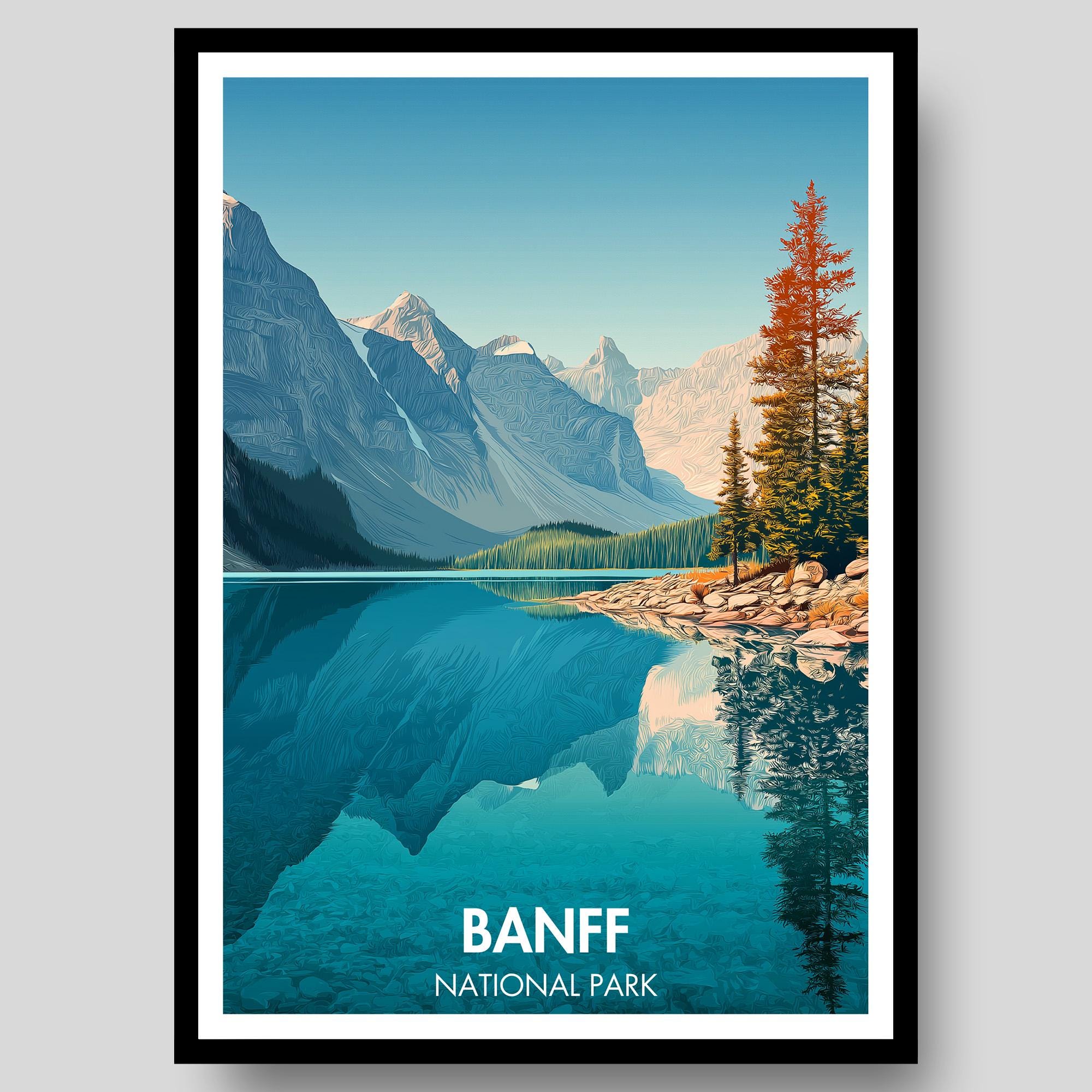 Banff National Park Poster