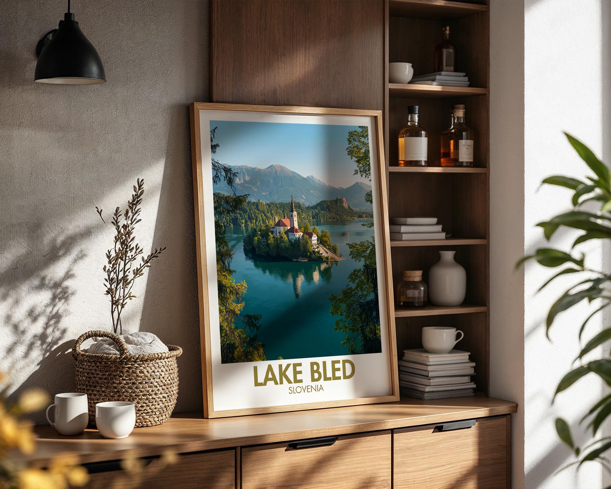 Lake Bled Poster