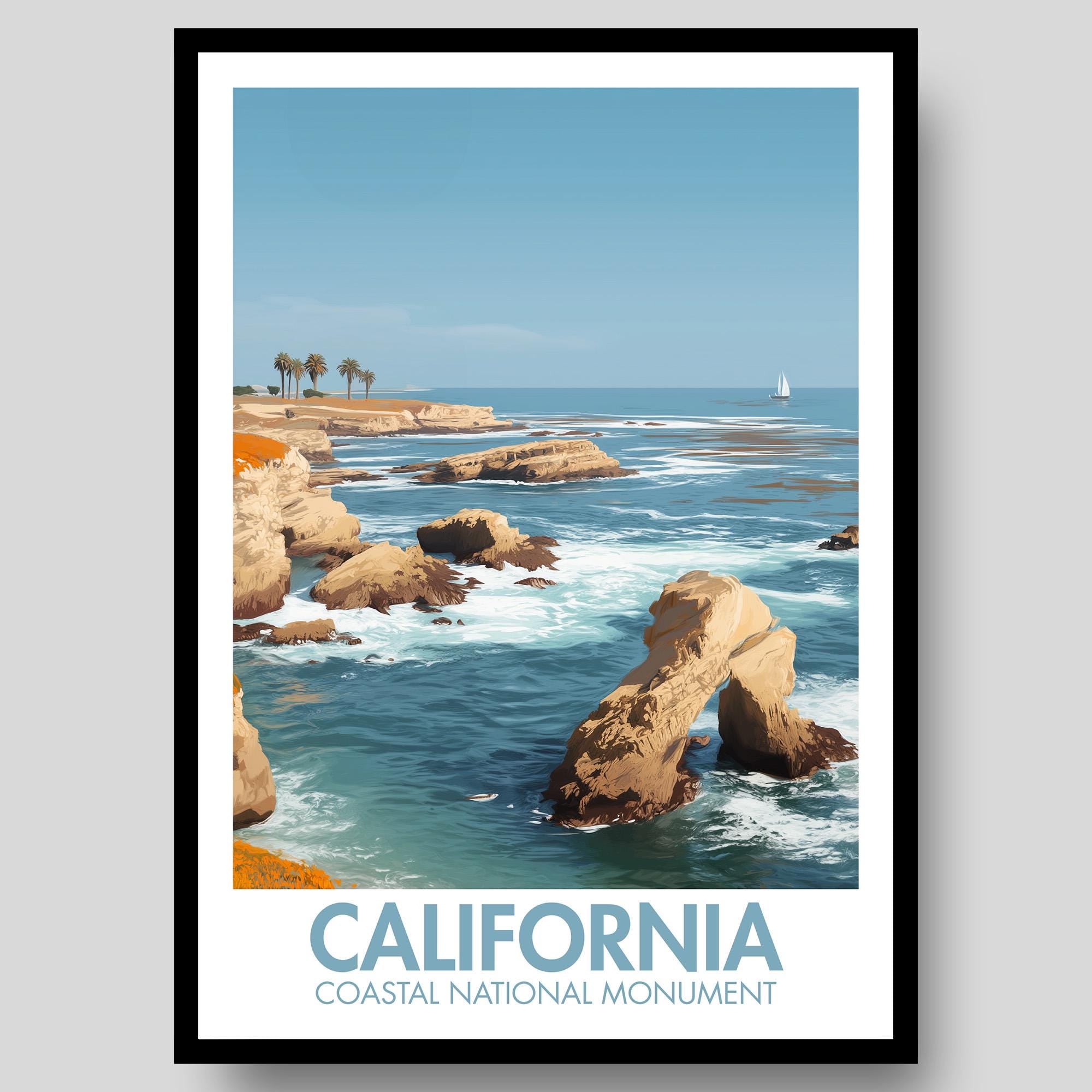 California Coastal National Monument Poster
