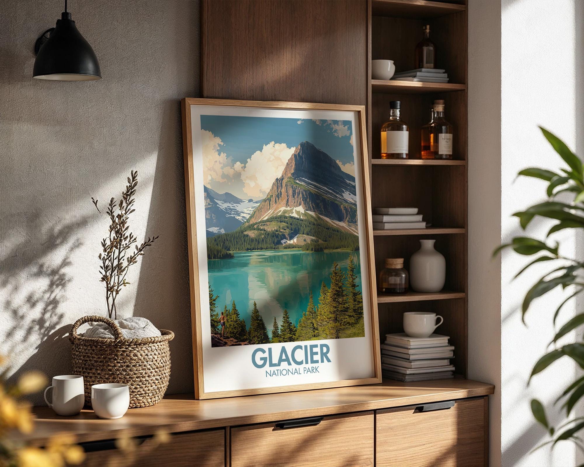 Glacier National Park Poster