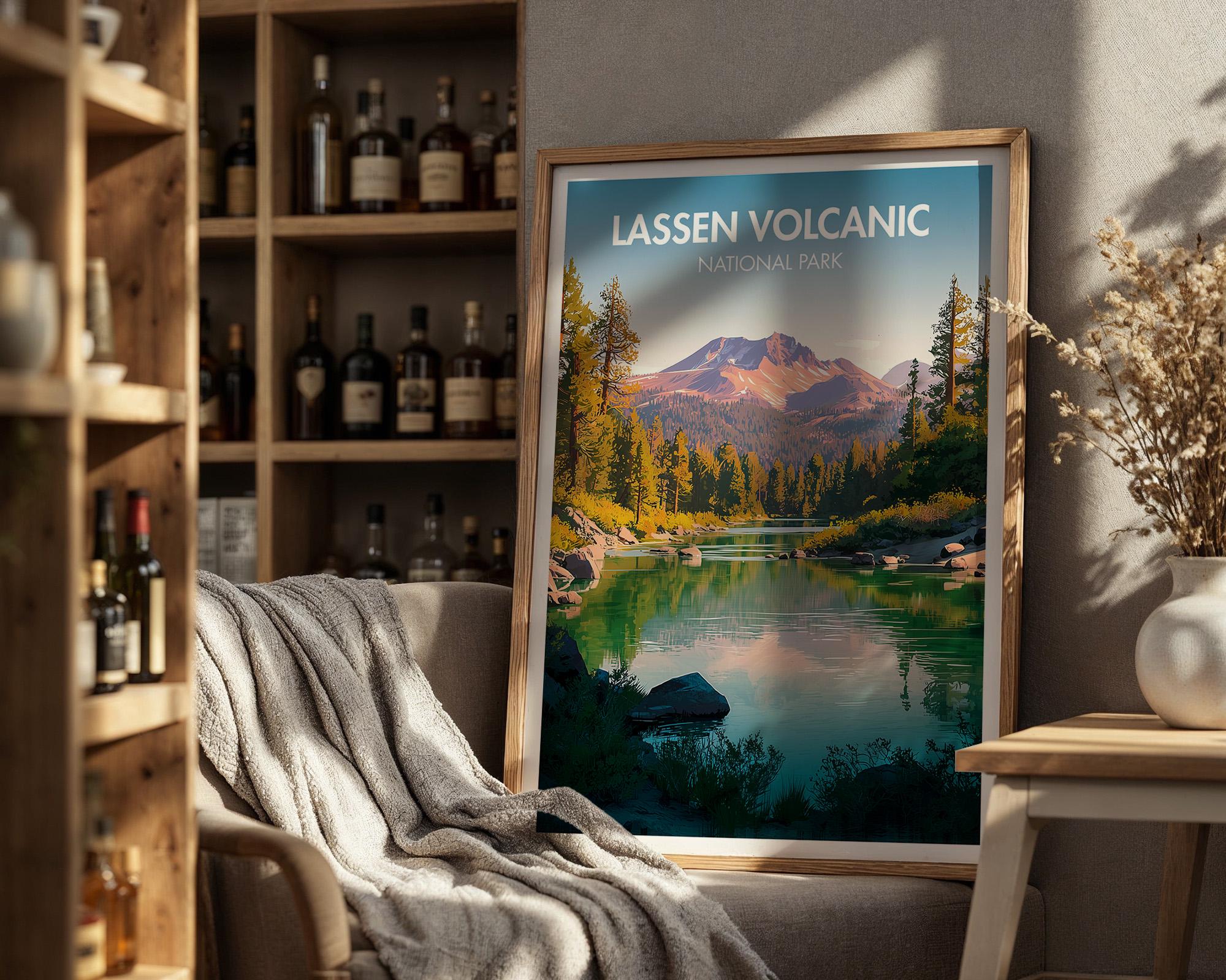 Lassen Volcanic National Park Poster
