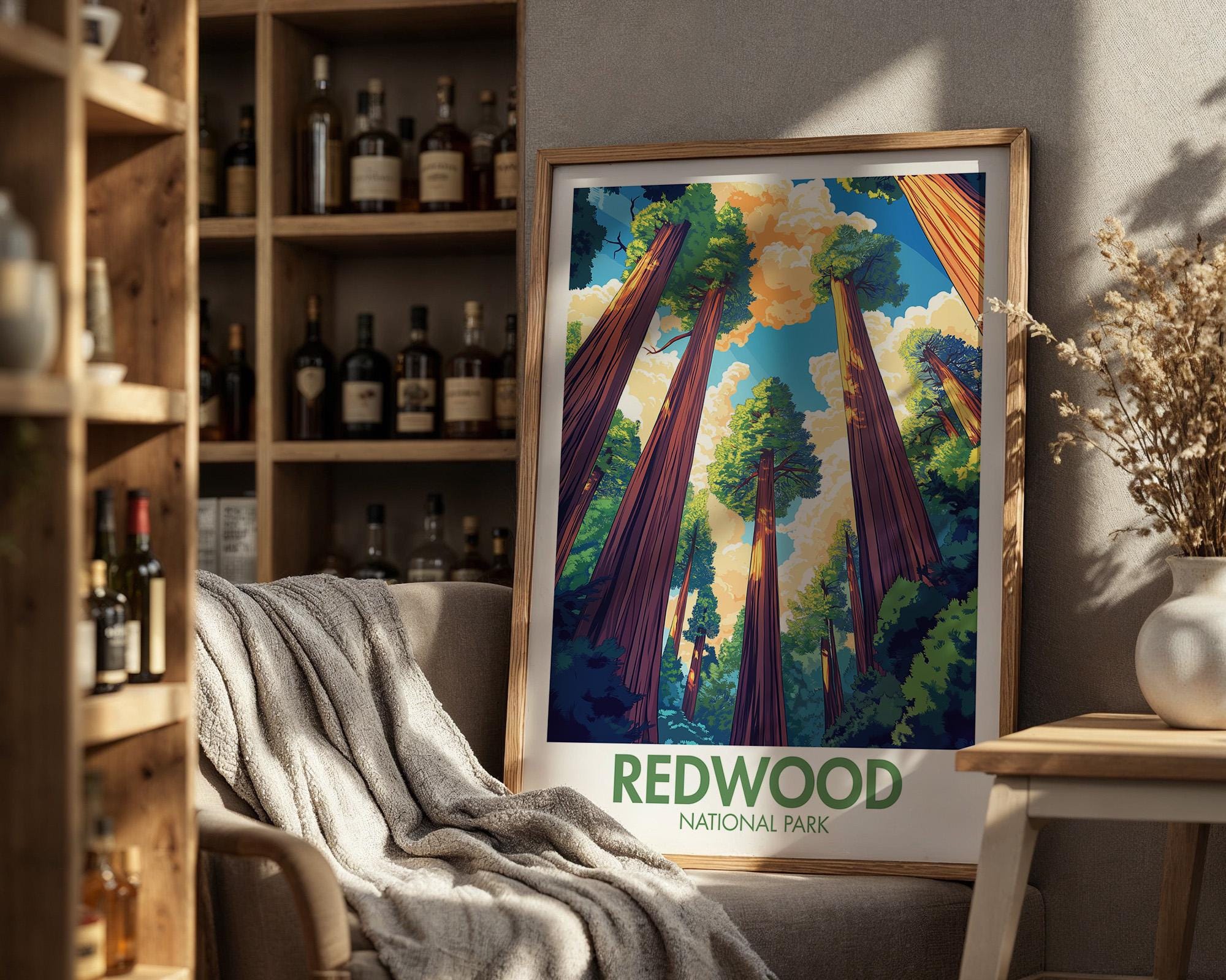 Redwood National Park Poster