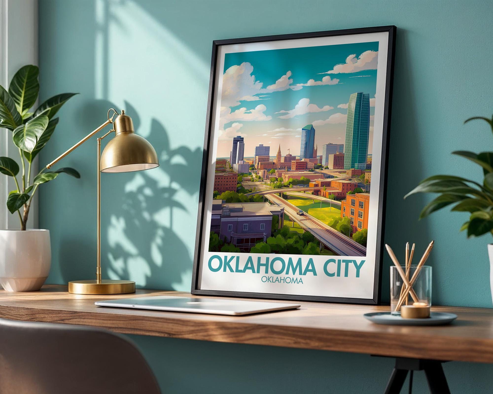 Oklahoma City Poster