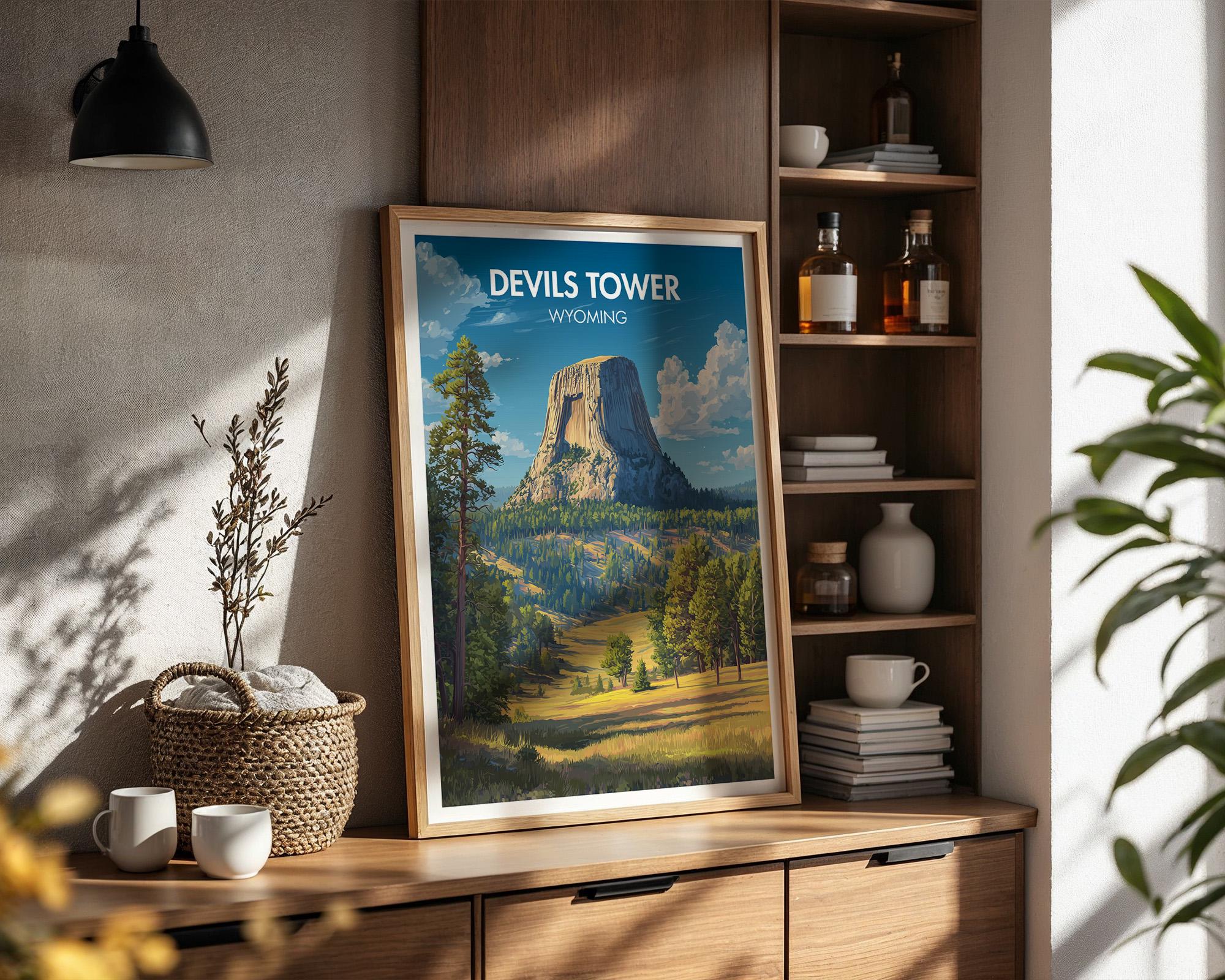 Devils Tower Poster
