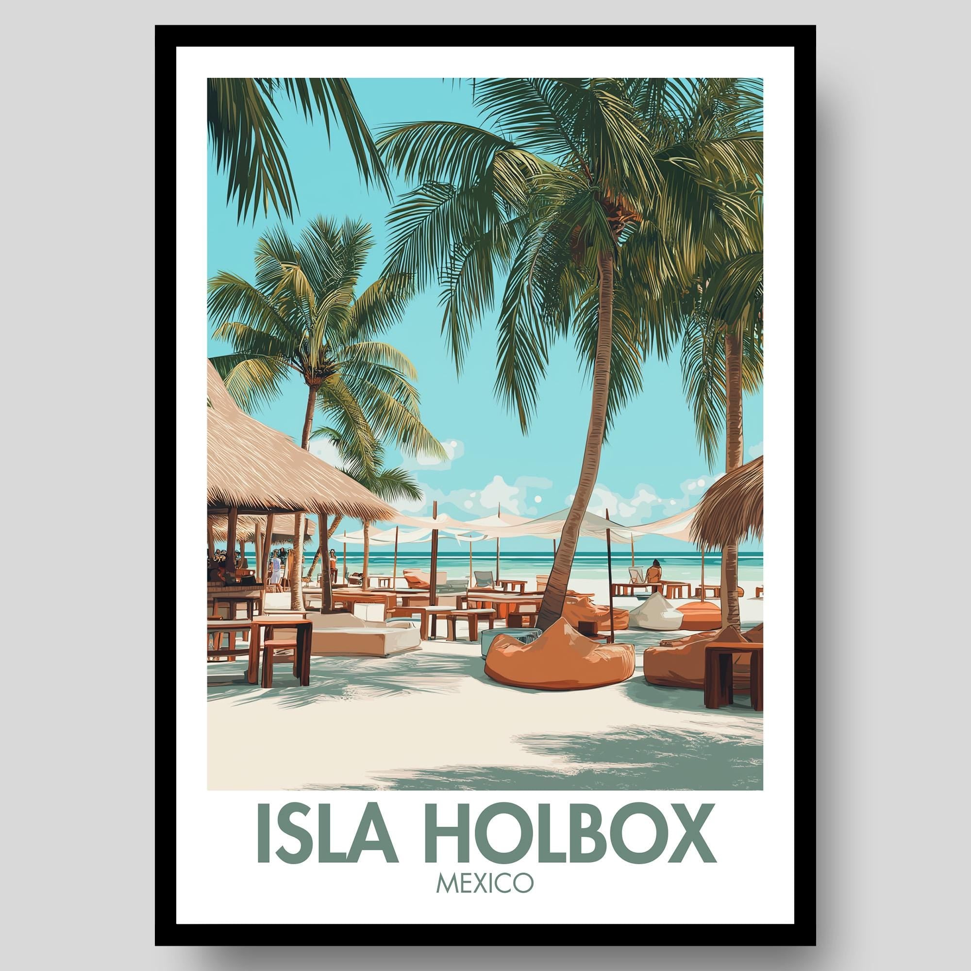 Isla Holbox Poster