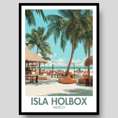 Isla Holbox Poster