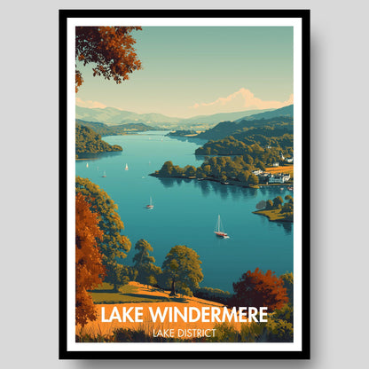 Lake Windermere Poster