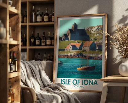 Isle Of Iona Poster