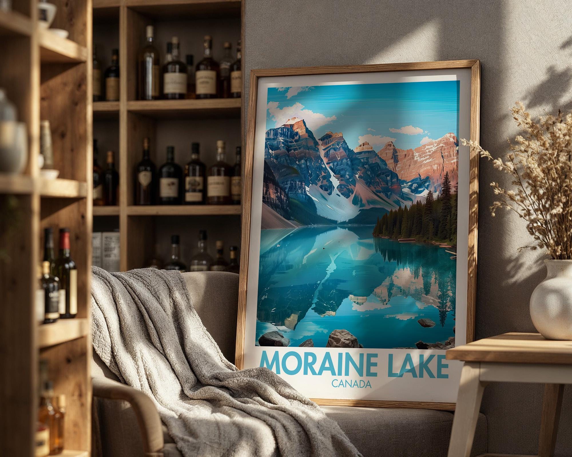 Moraine Lake Poster