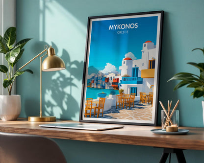 Mykonos Poster