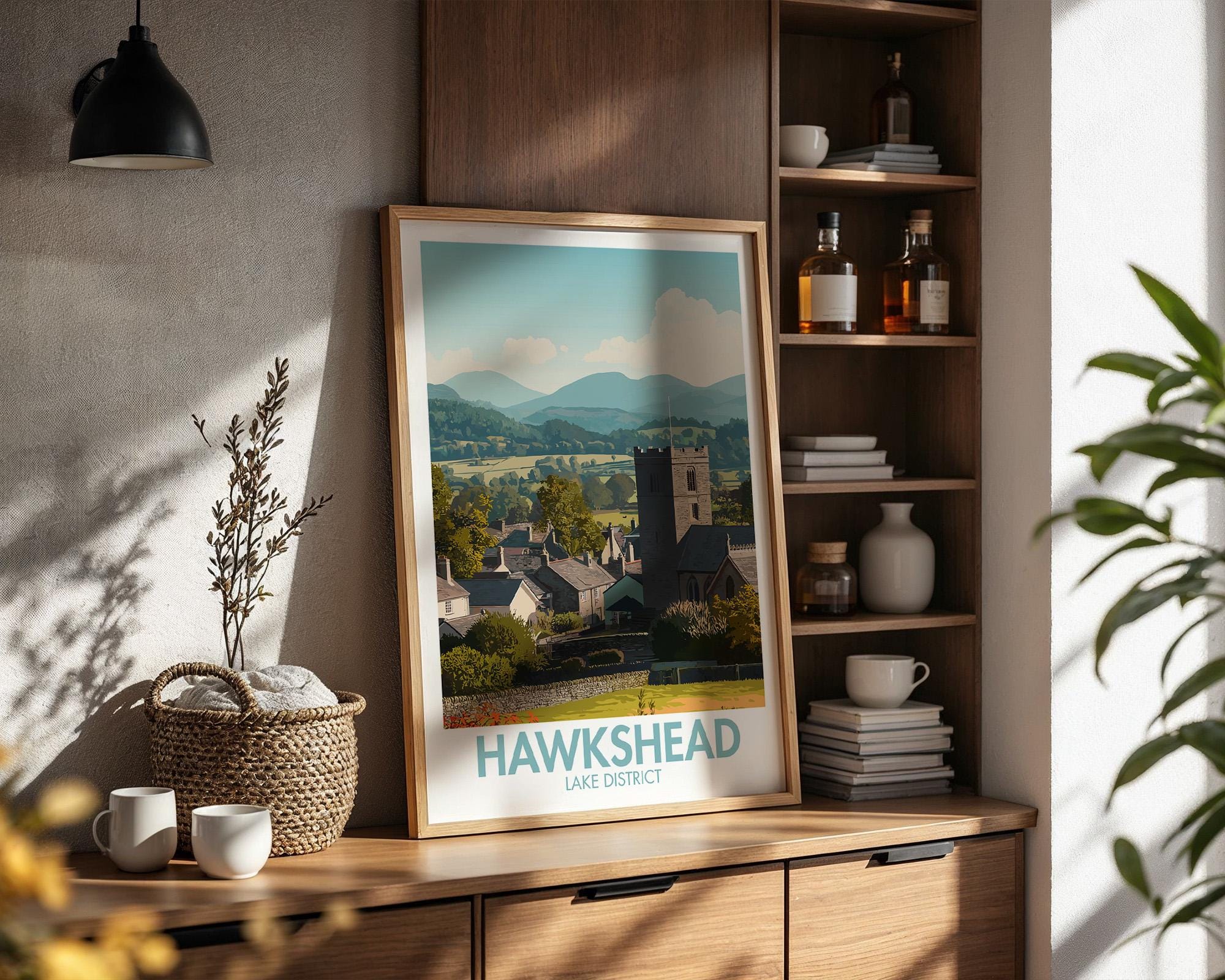 Hawkshead Poster