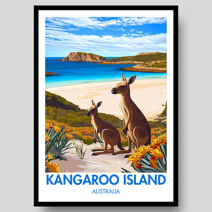 Kangaroo Island Poster