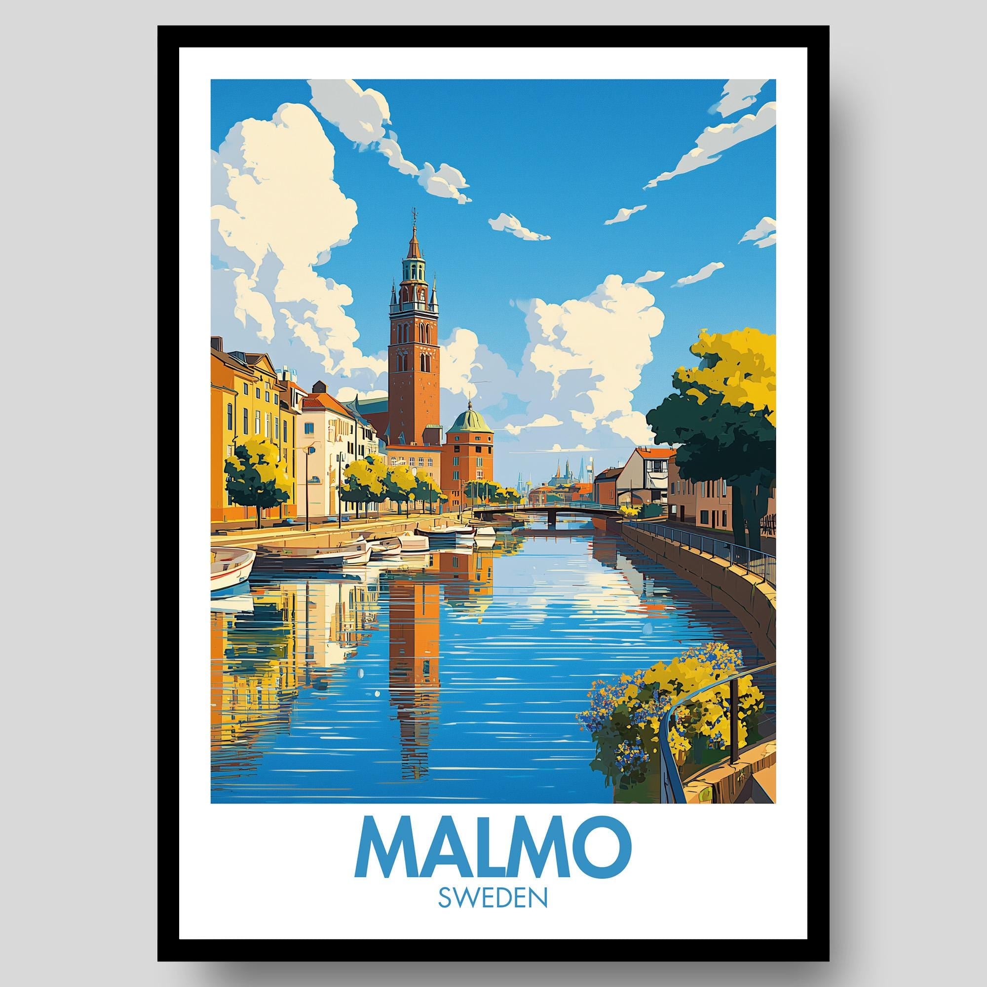 Malmo Poster