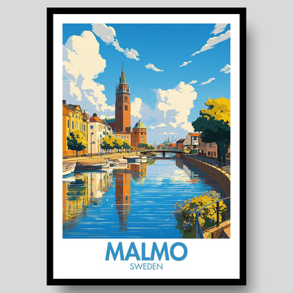 Malmo Poster