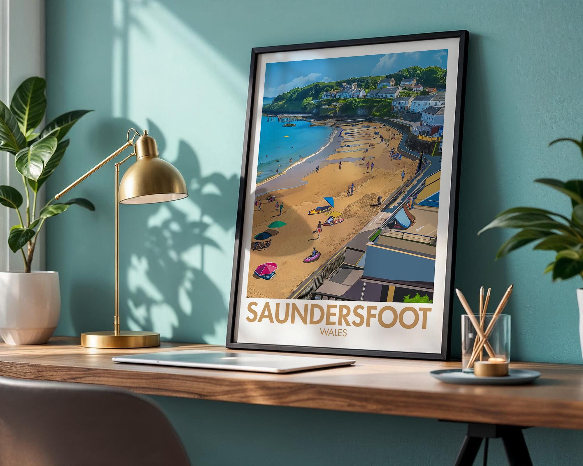 Saundersfoot Poster