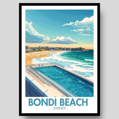 Bondi Beach Poster