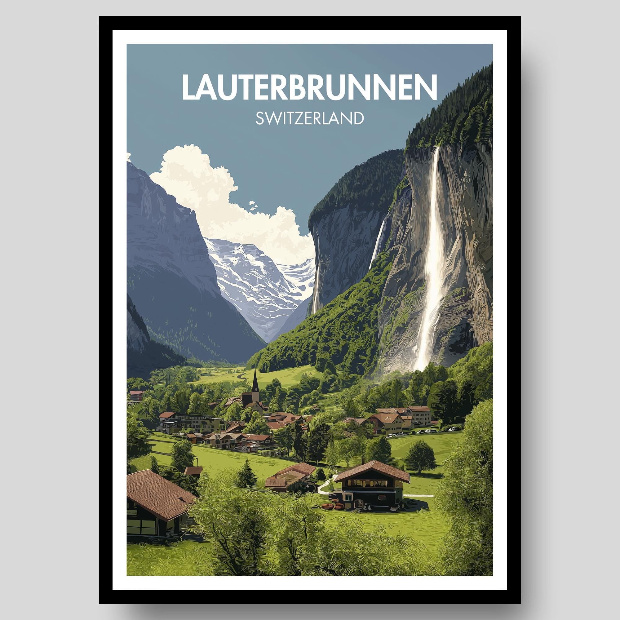 Lauterbrunnen Poster