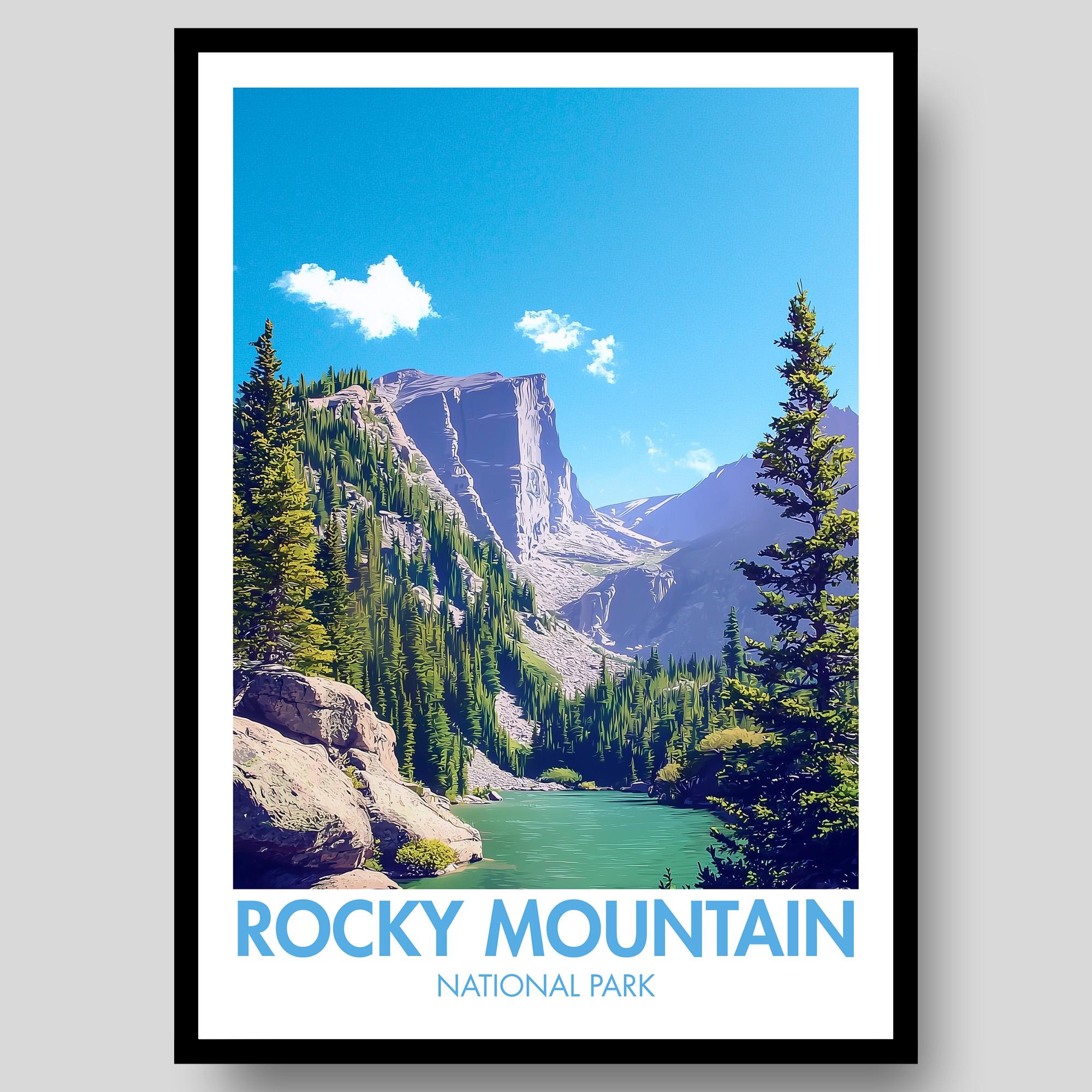 Rocky Mountain National Park Poster