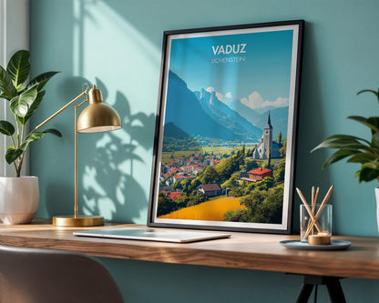 Vaduz Poster