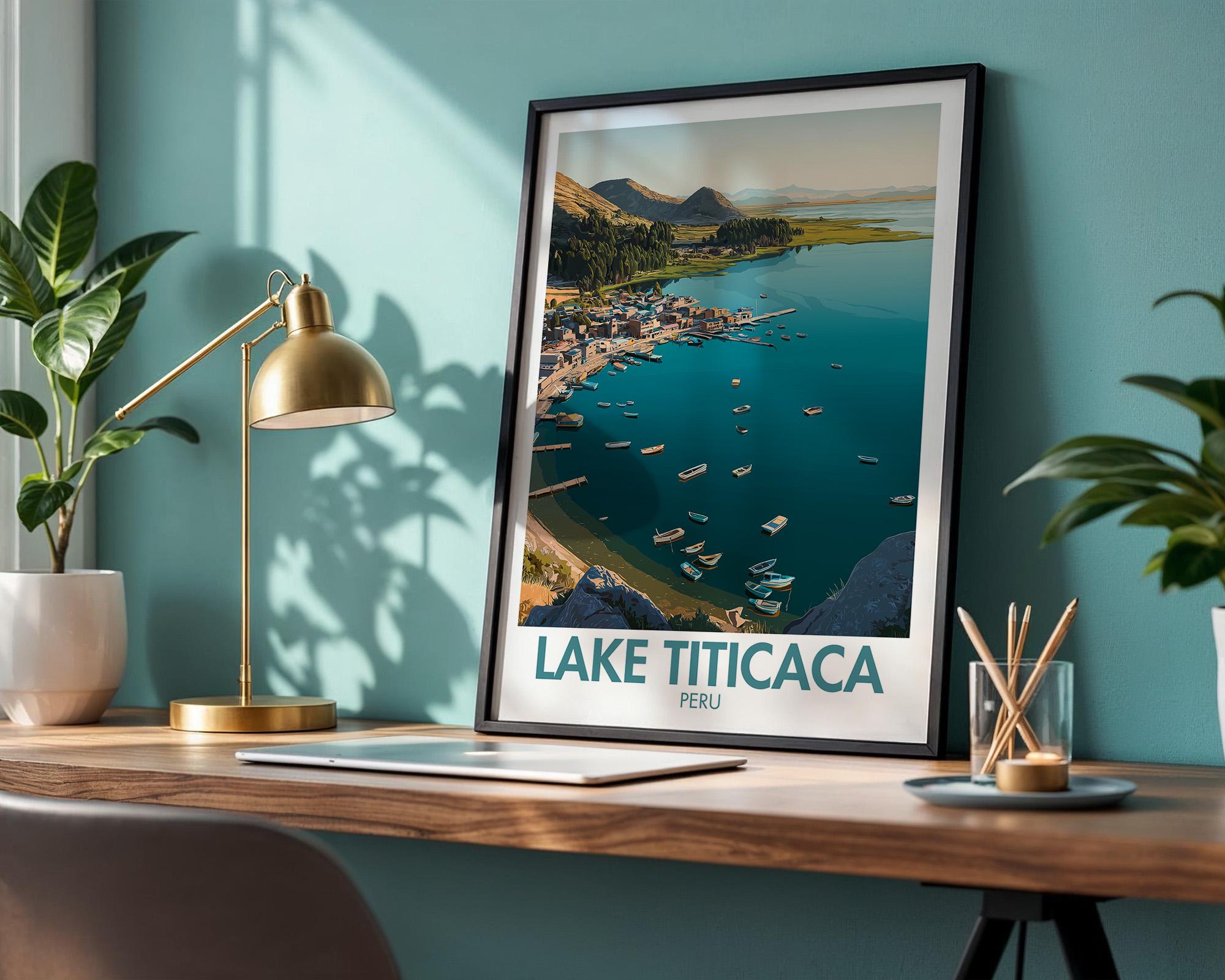 Lake Titicaca Poster