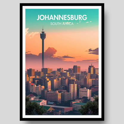 Johannesburg Poster