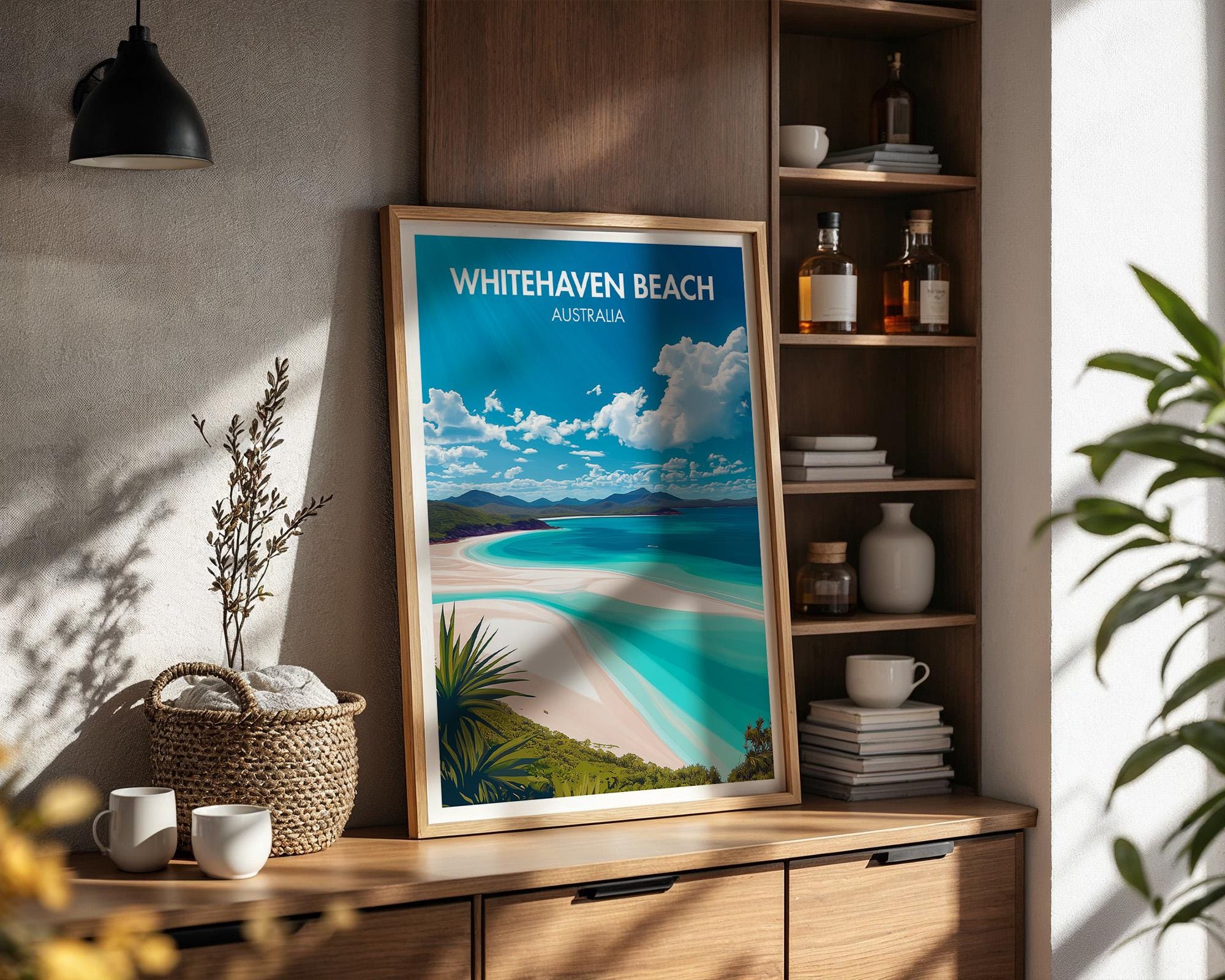Whitehaven Beach Poster