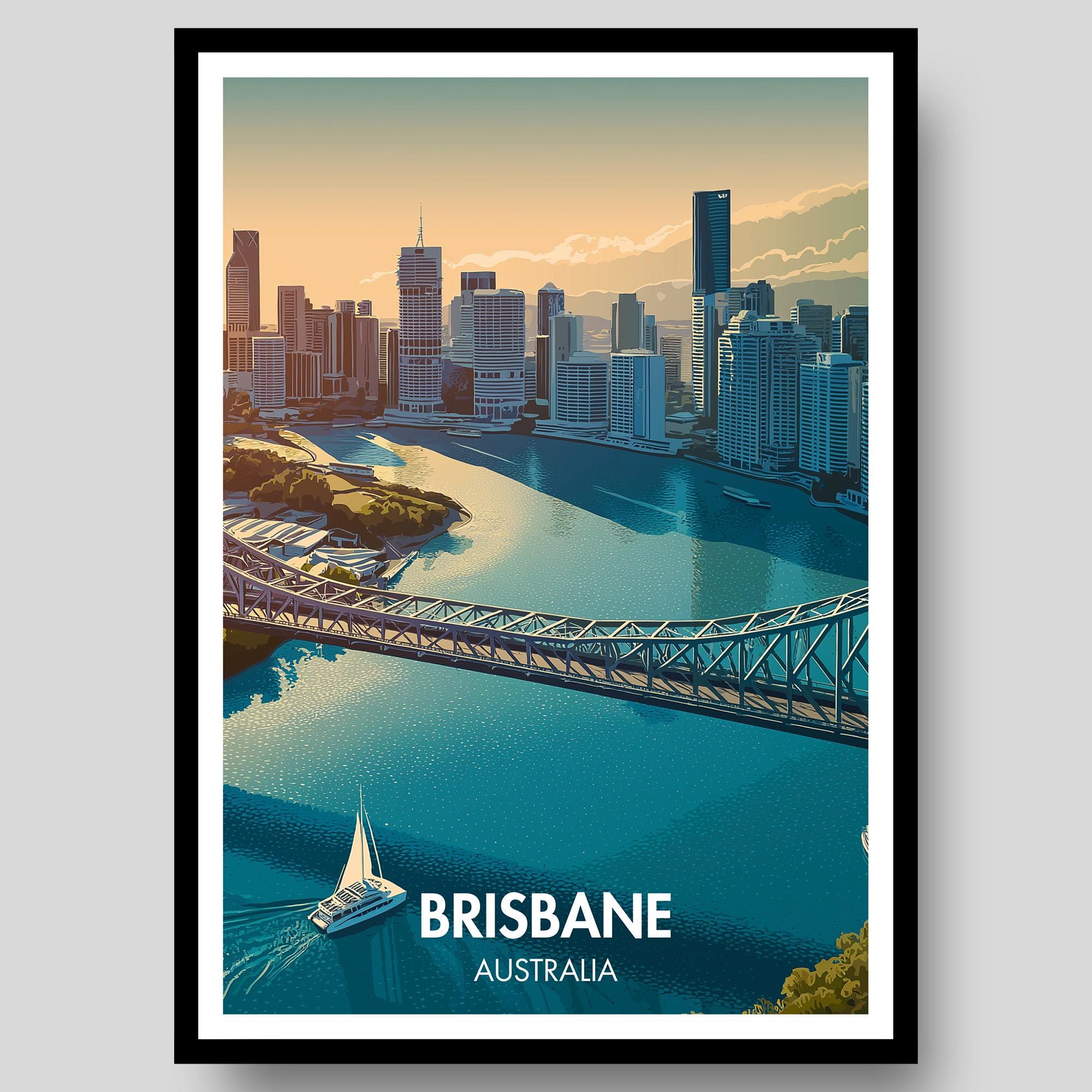 Brisbane Poster