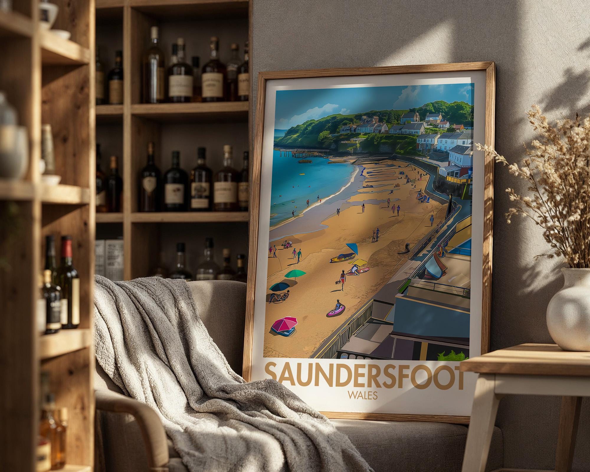 Saundersfoot Poster