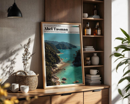 Abel Tasman National Park Poster - WanderWall