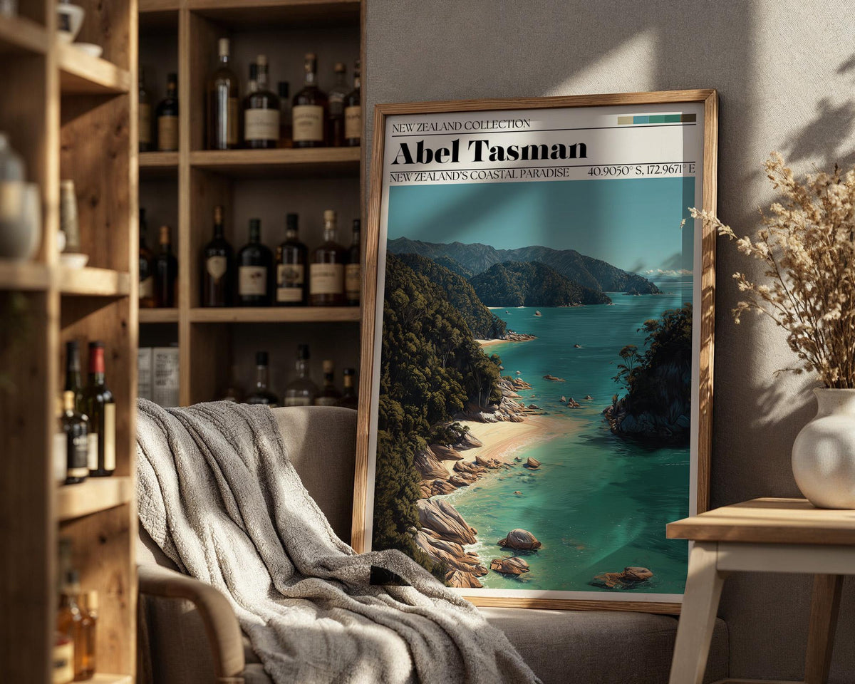 Abel Tasman National Park Poster - WanderWall
