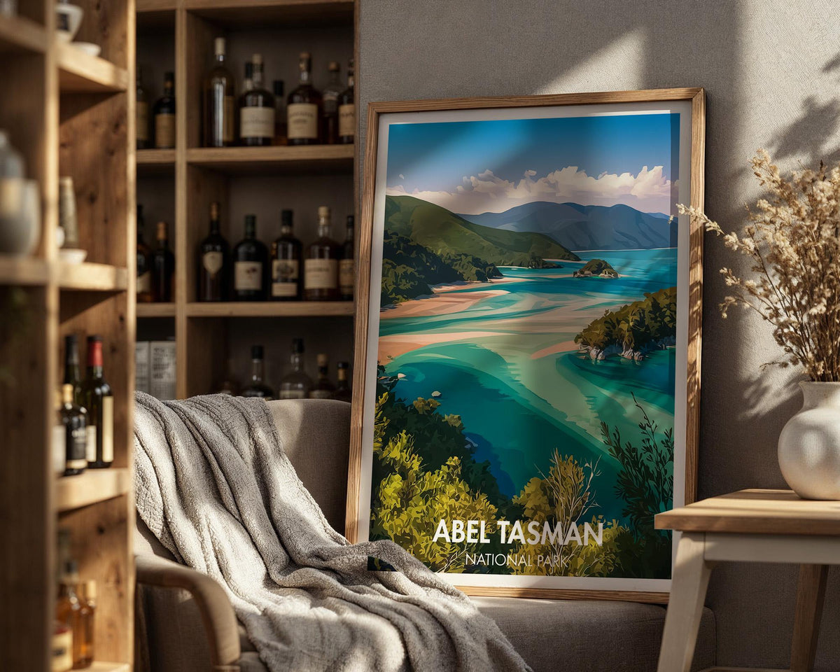 Abel Tasman National Park Poster - WanderWall