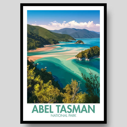 Abel Tasman National Park Poster - WanderWall