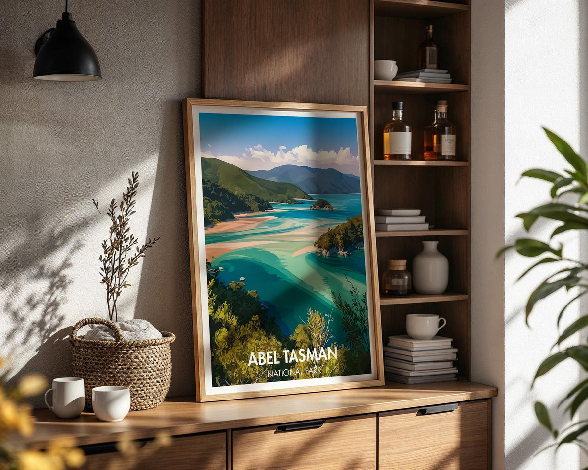 Abel Tasman National Park Poster - WanderWall