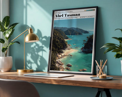 Abel Tasman National Park Poster - WanderWall