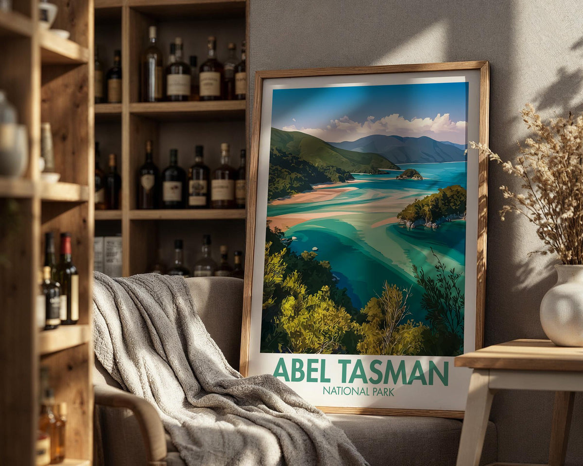 Abel Tasman National Park Poster - WanderWall