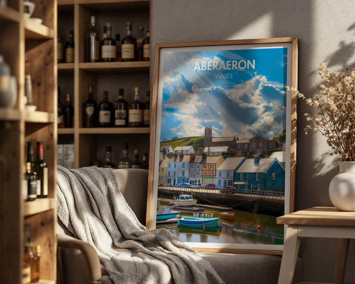 Aberaeron Poster - WanderWall