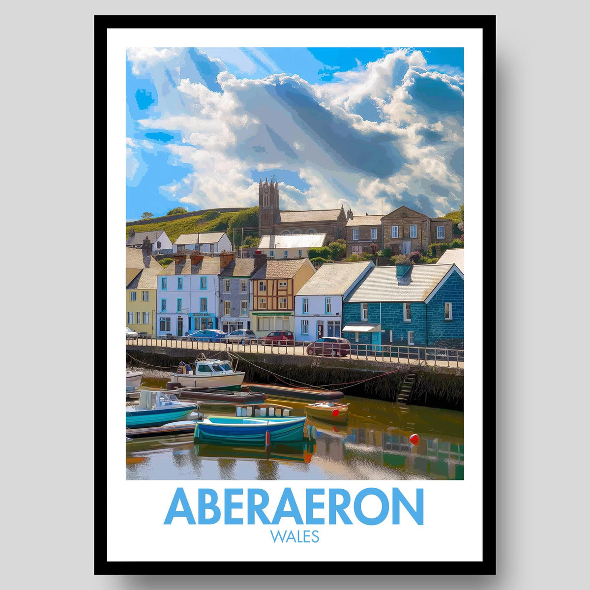 Aberaeron Poster - WanderWall