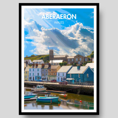 Aberaeron Poster - WanderWall