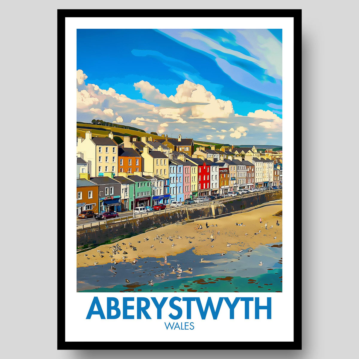Aberystwyth Poster - WanderWall