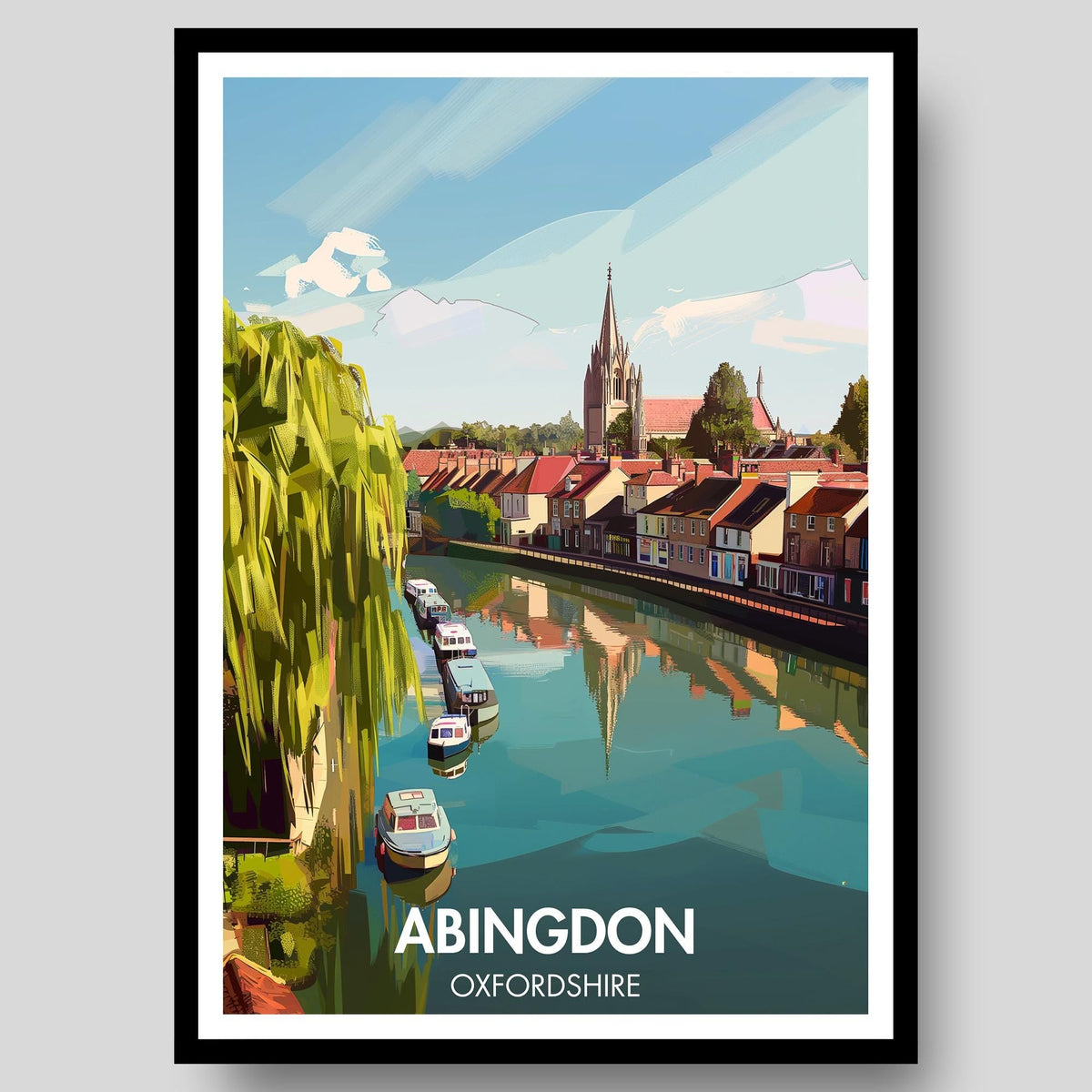 Abingdon Poster - WanderWall