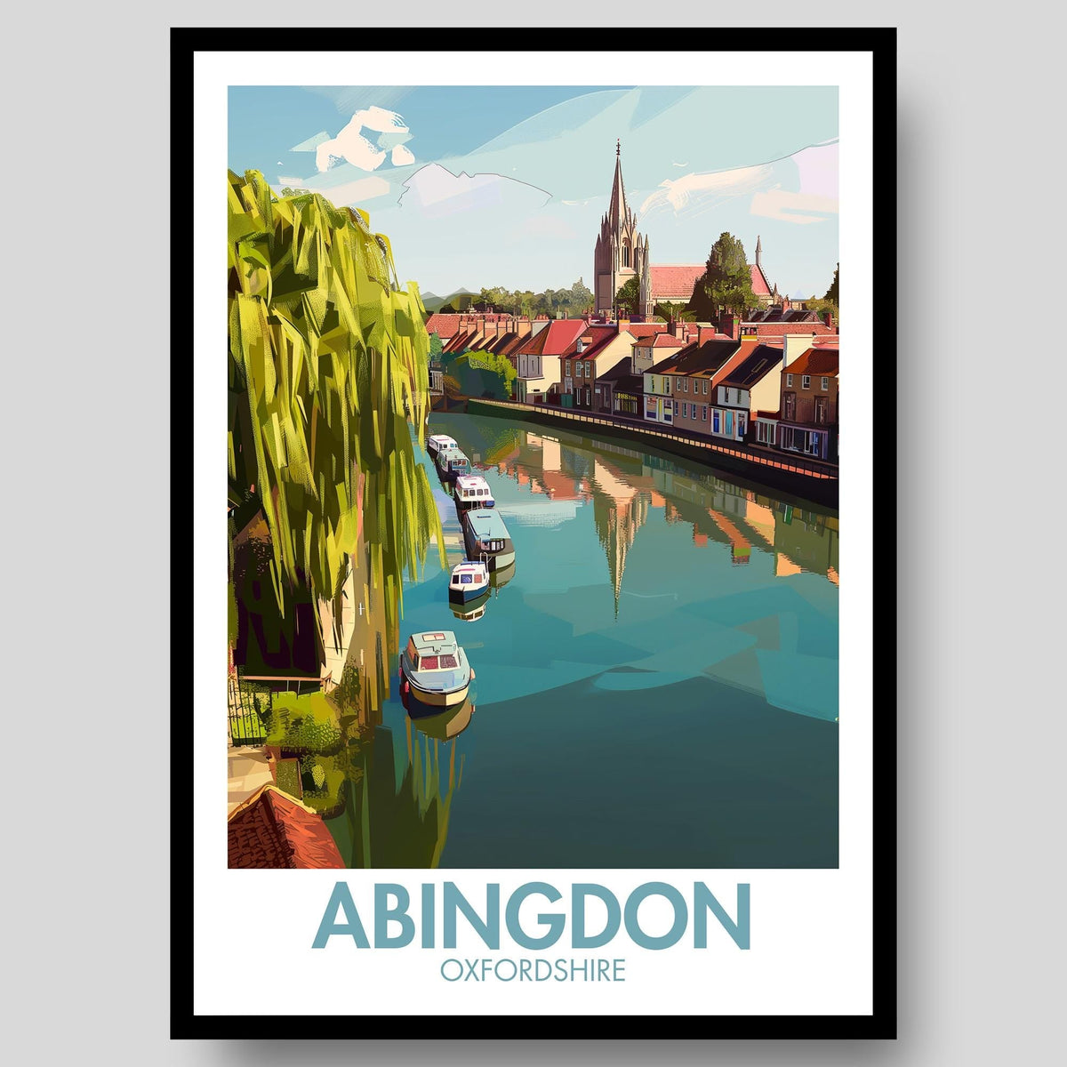 Abingdon Poster - WanderWall