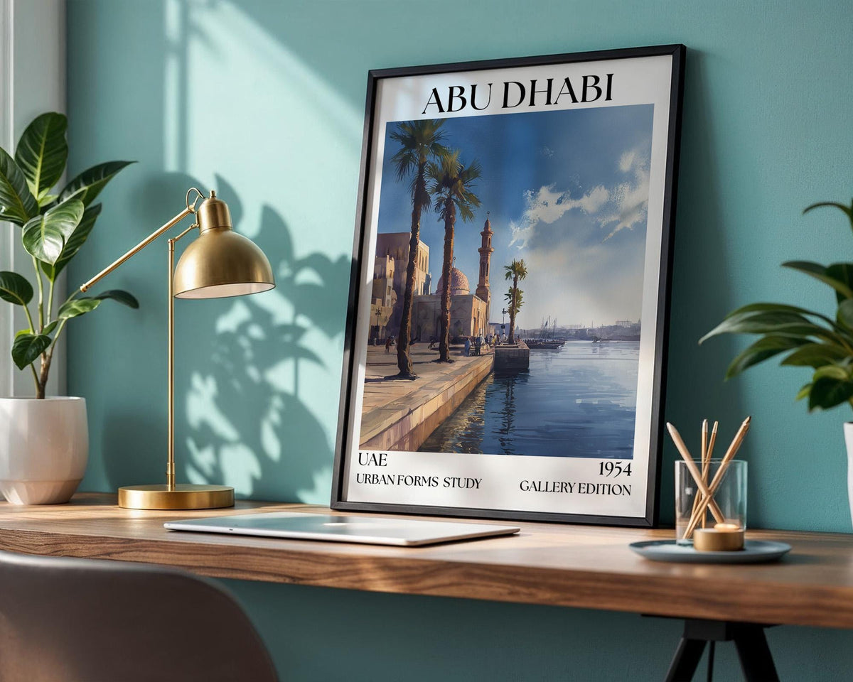 Abu Dhabi Gallery Edition Poster - WanderWall