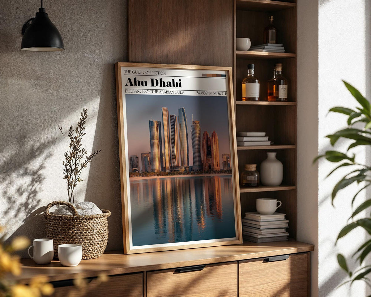 Abu Dhabi Poster - WanderWall