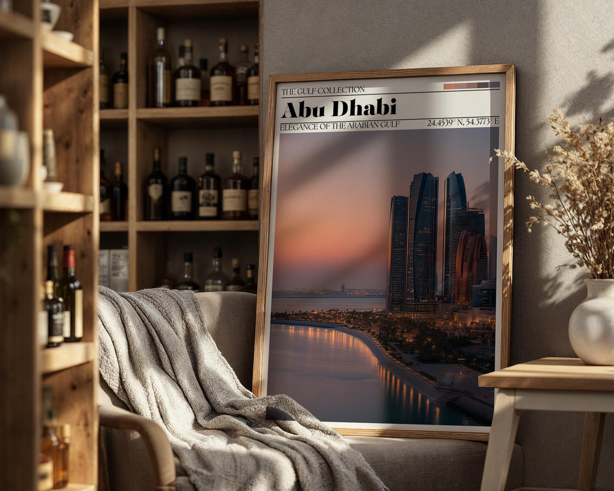 Abu Dhabi Poster - WanderWall