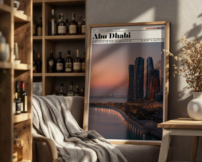 Abu Dhabi Poster - WanderWall